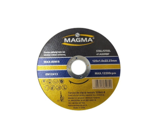 MAGMA Rezný kotúč na nehrdzavejúcu oceľ nerez 125mm x 1,6mm 10ks