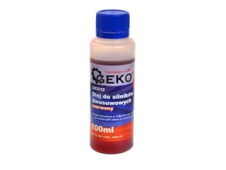GEKO G82010 Olej pre dvojtaktné motory červený 100ml