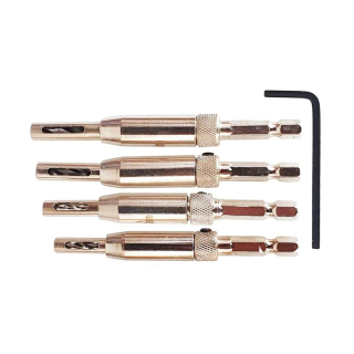 Kraft&Dele KD11209 Sada vrtákov strediace centrovacie vrtáky 4ks