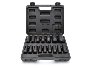 GEKO G10513 Príklepové nástrčné kľúče 1/2" 10 - 32mm 16ks sada