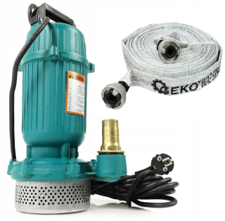 Mar-POL M79910 PONORNÉ ČERPADLO na vodu 550W QDX1.5-16-0.37 + požiarna hadica 30m 1"