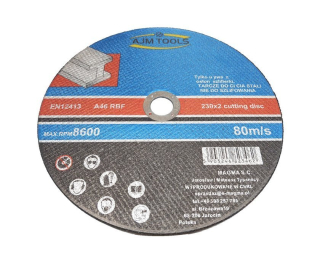 AJM Tools T41 Rezný kotúč na kov oceľ 230x2,0mm
