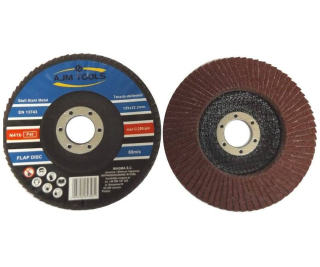 AJM Tools Brúsny lamelový kotúč 125mm na kov P40