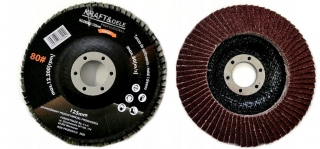 KRAFT&DELE KD967 Brúsny kotúč 125mm na drevo kov P80 10ks 