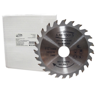 AJM Tools Vidiový kotúč na drevo 115mm 22mm 24T