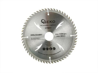 GEKO G78051 Pílový kotúč na drevo 200x32x60T (otvory)