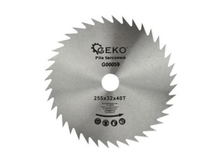 GEKO G00059 Pílový kotúč na drevo 255mm 32mm 40T