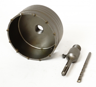 Silver S0559 Korunkový vrták do steny 120mm SDS+ do betónu muriva vykružovák