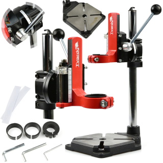 TVARDY T03298 Stojan na vŕtačku 43mm 400mm (vertikálne nastavenie uhla)