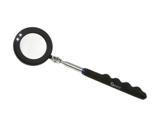 GEKO G03217 Teleskopické kontrolné zrkadlo s lampou, s osvetlením 280-870mm