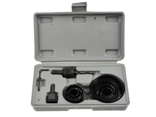 GEKO G30001 Vykružováky korunkové vrtáky do dreva sadrokartónu 11ks 19-64mm sada 