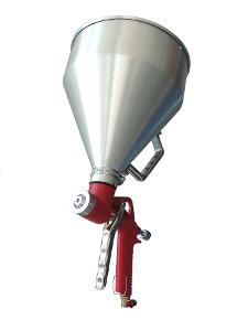 Mar-pol M80631 Pneumatická pištoľ na omietanie, bielenie, maľovanie (hliníková) 5L